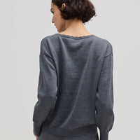 Ladies Wool Sweater in Grey – stylish, warm, and perfect for layering