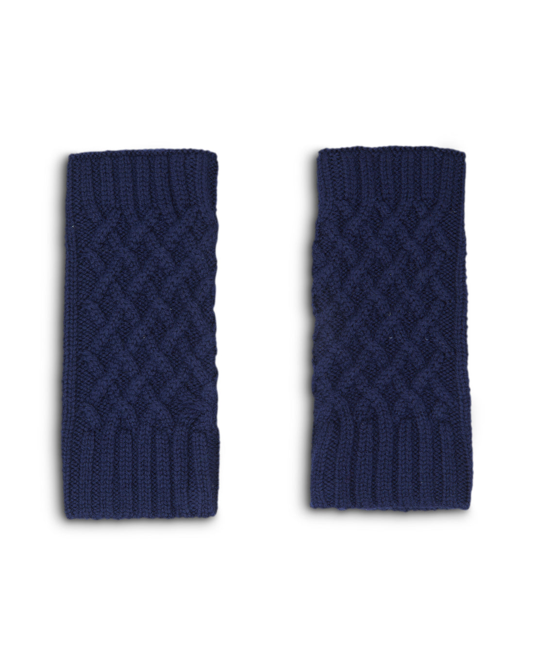 MERINO WOOL CABLE GLOVES