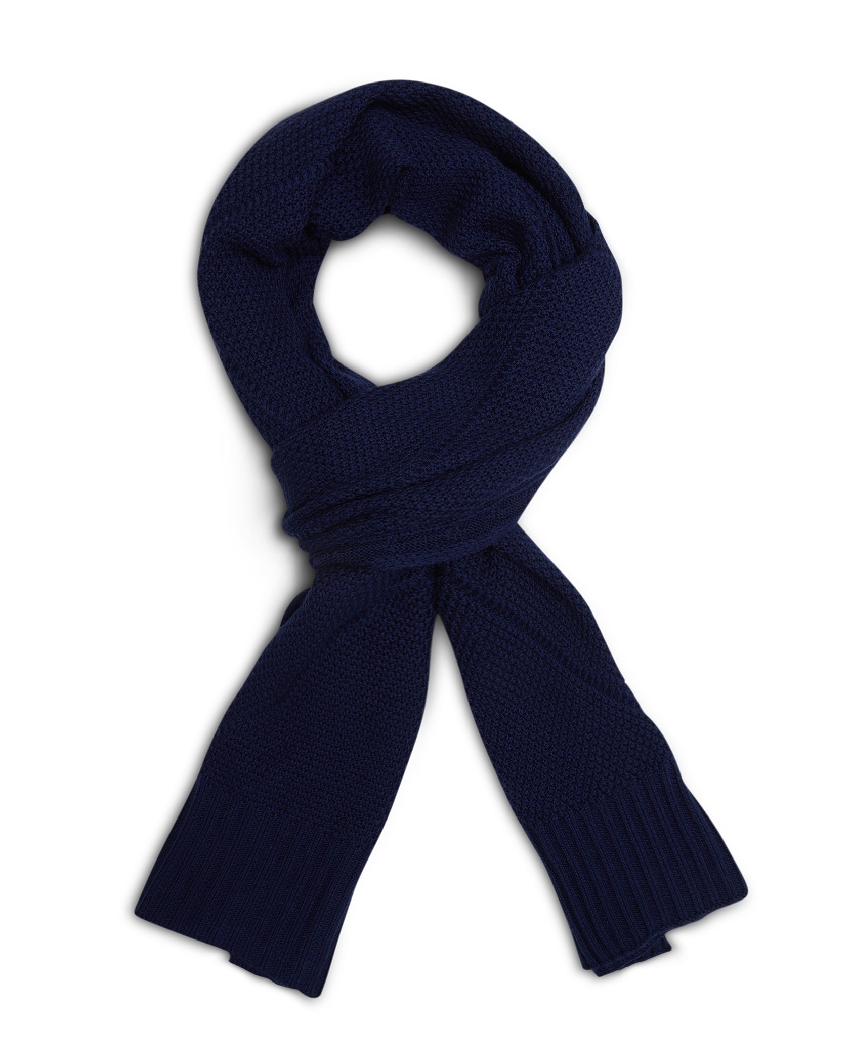 ザリアルマッコイズ SCARF WOOL-KNIT (NAVY) PLAID PATTERN MOHAIR SCARF | ACCESSORY ASSORT | The Real