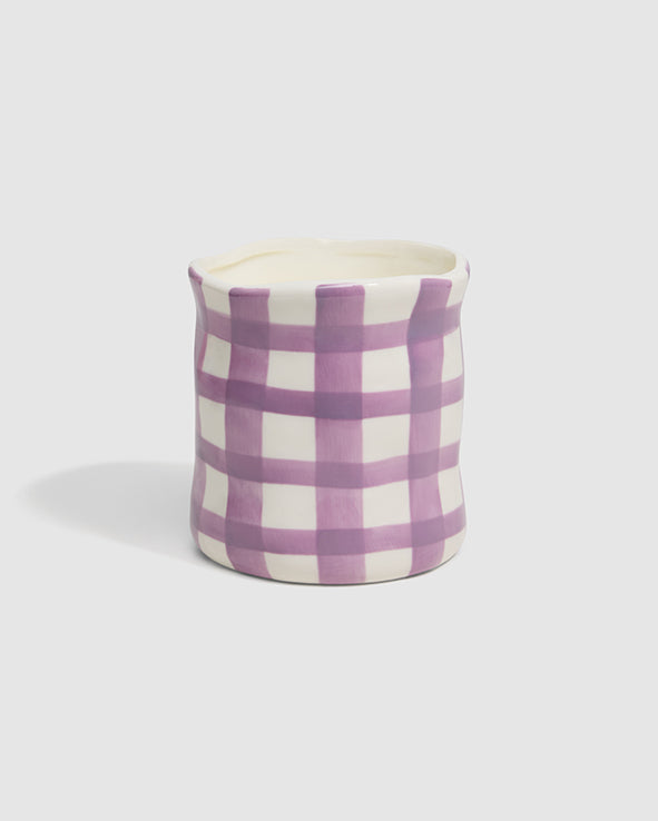 LARGE CANDLE LIME HEART IRIS