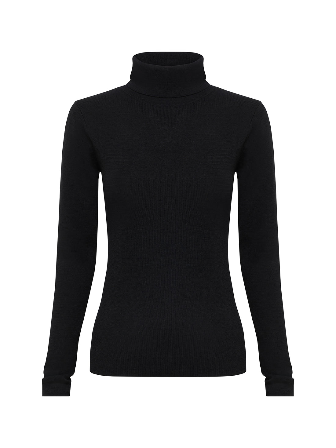 WOOL ROLL NECK