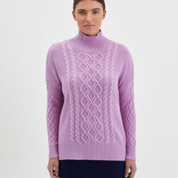 AUGUSTA WOOL CABLE SWEATER