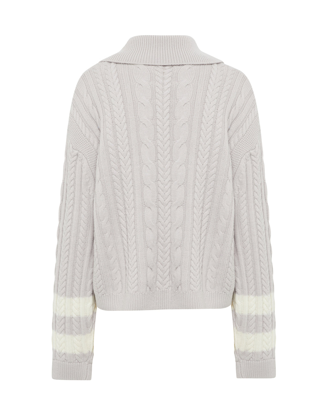 Back of Petrisse wool cardigan