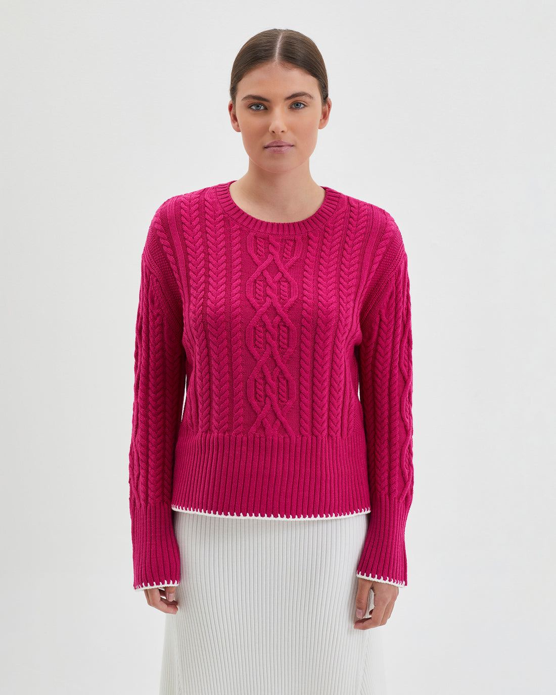 BURRA CROCHET SWEATER