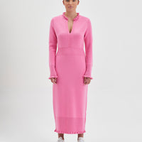 Streamlined silhouette of candy-colored Little River Knit Dress.