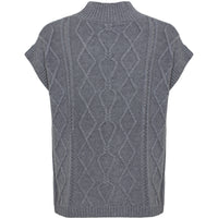 HEART CABLE VEST