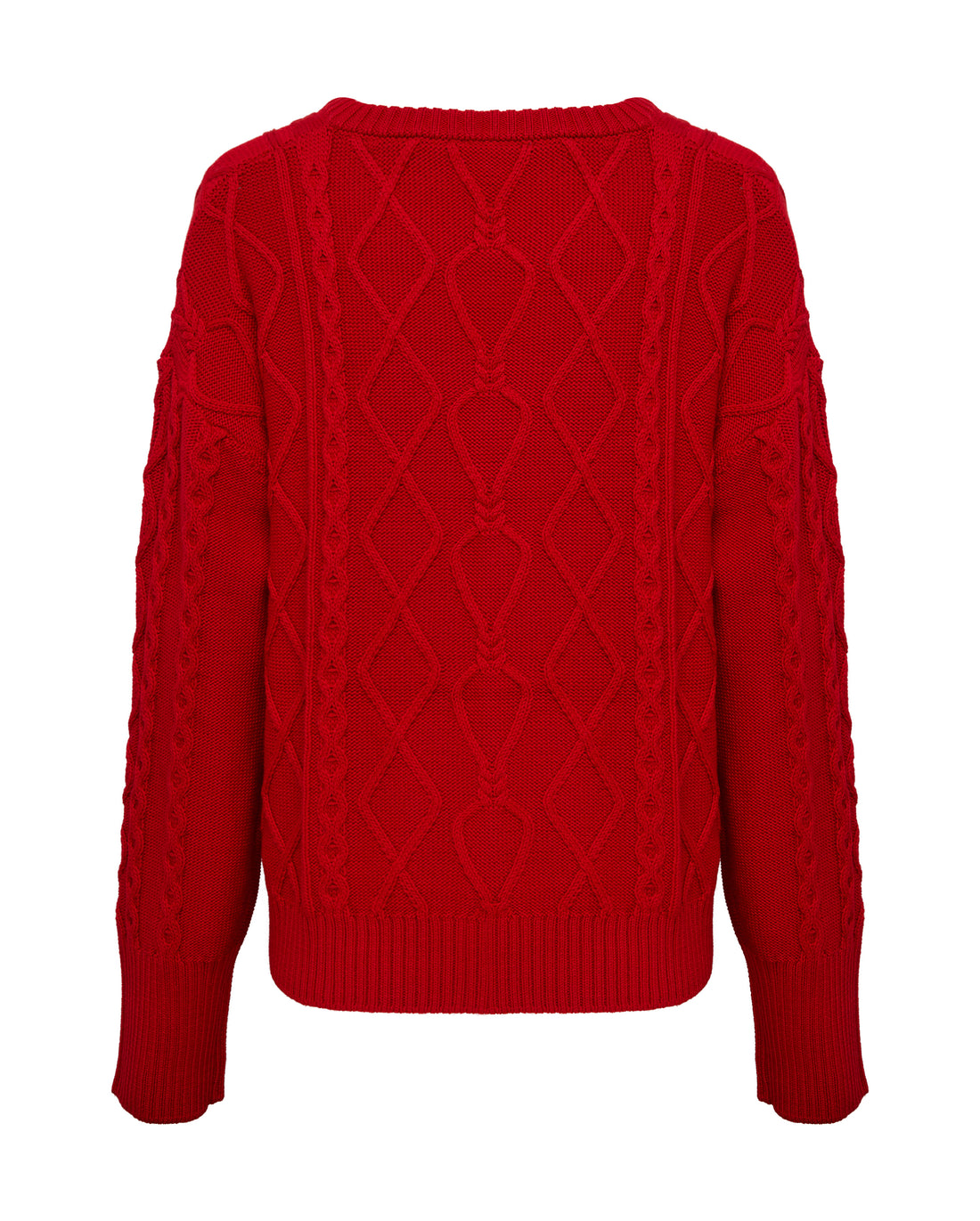 CABLE HEART SWEATER