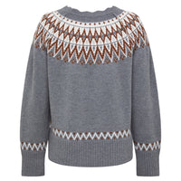 FAIR ISLE WOOL SWEATER