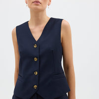 Airlie Vest Shirts & Tops Iris and Wool