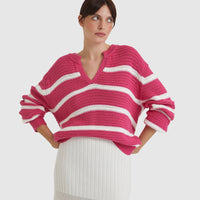 Arabella Crochet Top Knitwear Iris and Wool