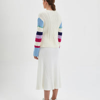 Burra Multi Crochet Sweater Knitwear Iris and Wool
