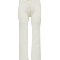 Chiara Lace Stitch Pants Pants Iris and Wool