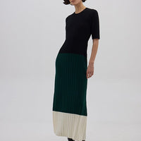 Colour Block Dress Dresses Iris and Wool