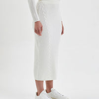 Grace Skirt Knitwear Iris and Wool