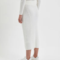 Grace Skirt Knitwear Iris and Wool