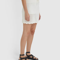 Margot Crochet Mini Skirt Skirt Iris and Wool