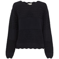 Margot Crochet Sweater Knitwear Iris and Wool