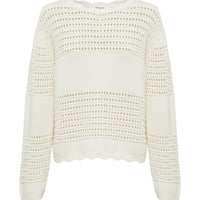 Margot Crochet Sweater Knitwear Iris and Wool