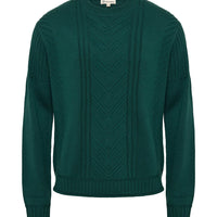 Men's Gansey Sweater Knitwear Iris and Wool