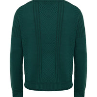 Men's Gansey Sweater Knitwear Iris and Wool