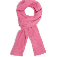 Merino Wool Cable Scarf Scarves Iris and Wool