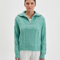 Nerida Sweater Knitwear Iris and Wool