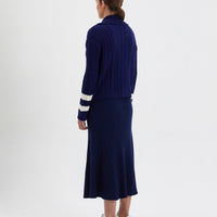 Petrisse Cardigan Knitwear Iris and Wool
