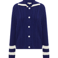 Petrisse Cardigan Knitwear Iris and Wool