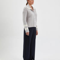 Petrisse Cardigan Knitwear Iris and Wool