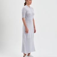 Pointelle Wool Dress Knitwear Iris and Wool