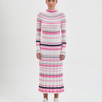 Poppy Dress Knitwear Iris and Wool