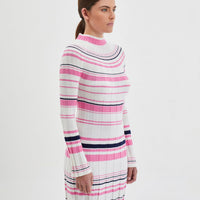 Poppy Dress Knitwear Iris and Wool