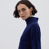 Quirindi Cable Knitwear Iris and Wool
