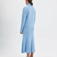 Quirindi Cable Knitwear Iris and Wool