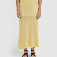 Ruby Pointelle Skirt Skirt Iris and Wool