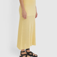 Ruby Pointelle Skirt Skirt Iris and Wool