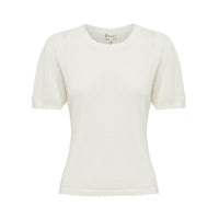 Ruby Pointelle Top Shirts & Tops Iris and Wool