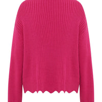 Scallop Sweater Knitwear Iris and Wool