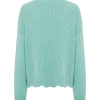 Scallop Sweater Knitwear Iris and Wool