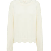 Scallop Sweater Knitwear Iris and Wool