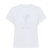 Softly Brave Ladies Tshirt Shirts & Tops Iris and Wool