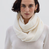 Texture Stitch Snood Scarves Iris and Wool