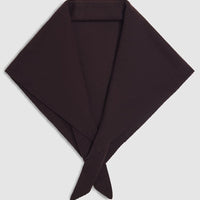 Triangle Scarf Iris and Wool