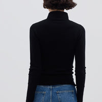 Wool Roll Neck Knitwear Iris and Wool