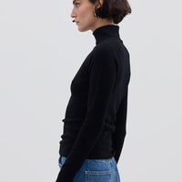 Wool Roll Neck Knitwear Iris and Wool