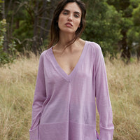 ROXBY V NECK WOOL SWEATER