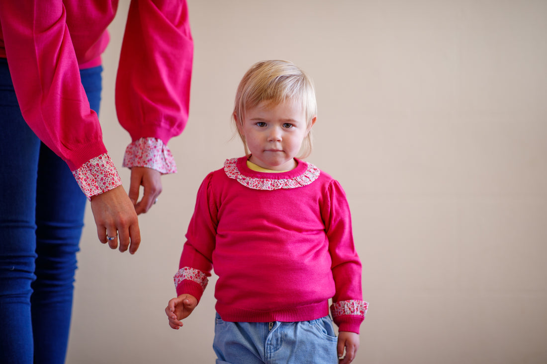 LUCY LIBERTY CHILDRENS WOOL SWEATER