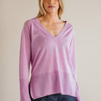 ROXBY V NECK WOOL SWEATER