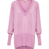 ROXBY V NECK WOOL SWEATER