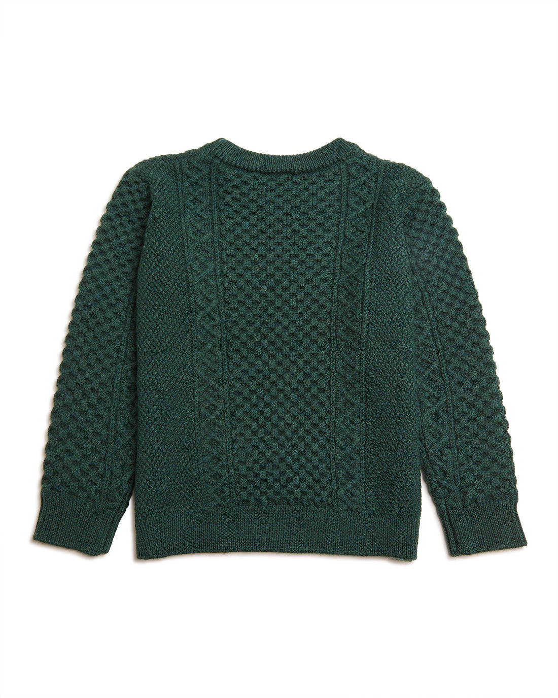 CHILDRENS WOOL CABLE SWEATER